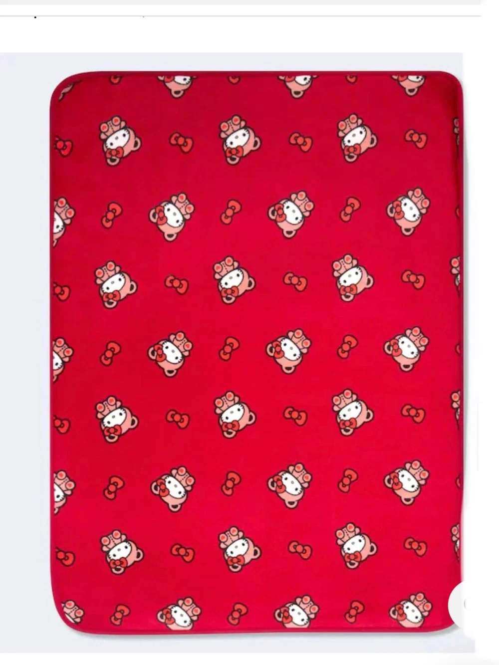 New hello kitty bear fleece blanket